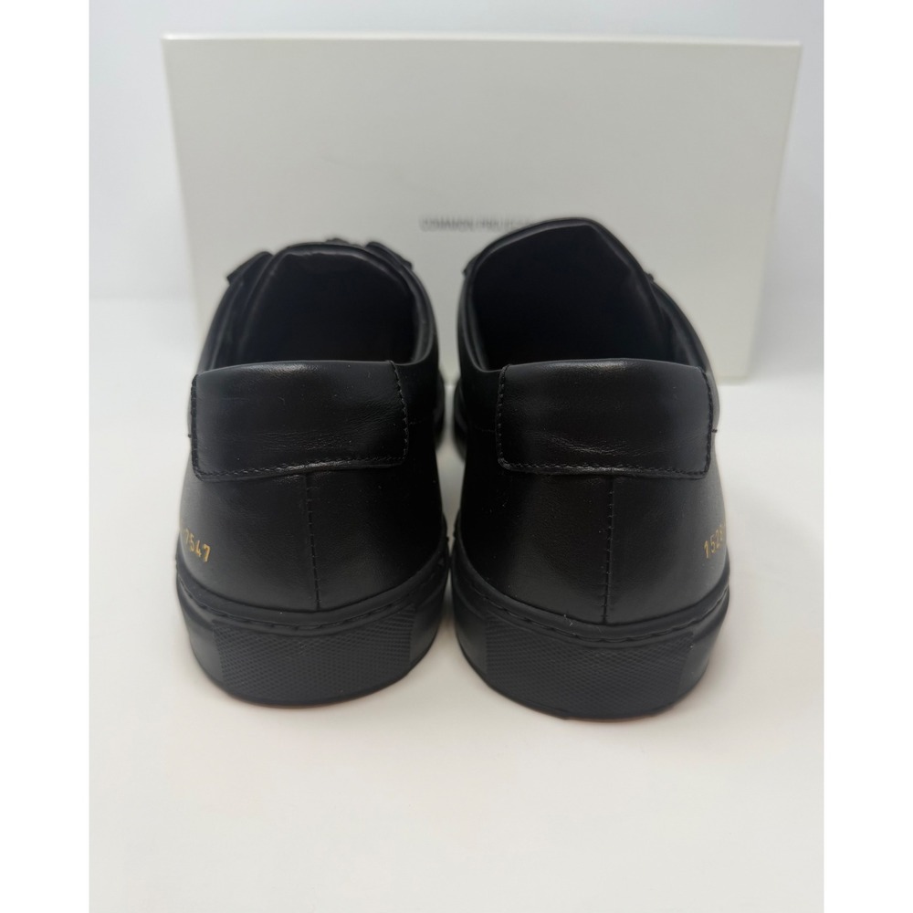 Common Projects Achilles Low Top Sneaker Black Size 11 US 44 EU - Picture 5 of 10